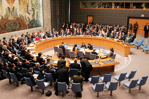 Hội đồng Bảo an Liên Hợp Quốc. Ảnh: NAOC