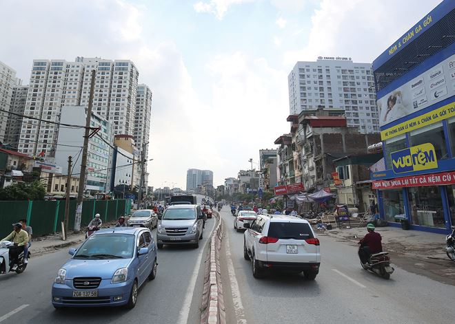 Nhiều dự án hạ tầng giao thông khu vực phía Nam Hà Nội được xây mới, mở rộng. Ảnh: Dũng Minh