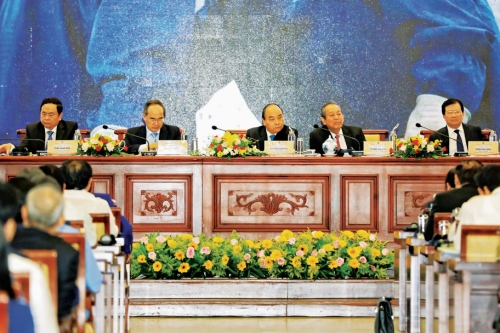 Thủ tướng Chính phủ Nguyễn Xuân Phúc chủ trì hội nghị