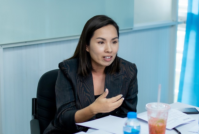 Bà Trần Minh Ái - Giám đốc bộ phận Quản lý bất động sản của Savills tại TP. HCM