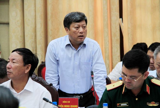 ông Nguyễn Minh Quang, Tổng giám đốc Tổng Công ty Phát triển hạ tầng đô thị 