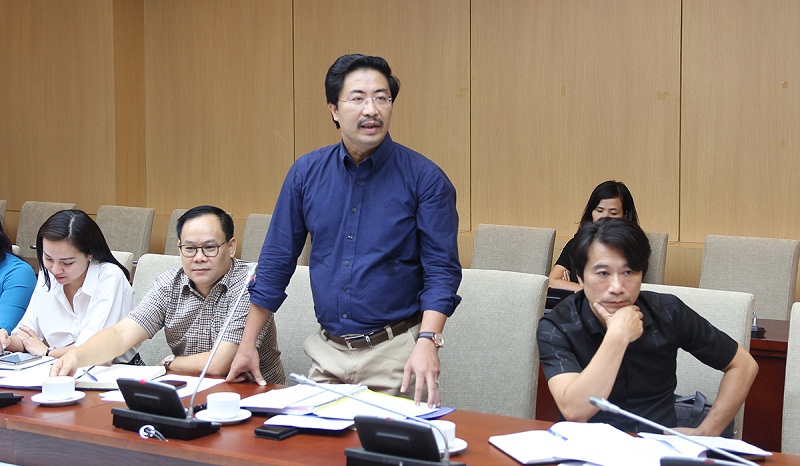 Viện trưởng VIUP Lưu Đức Cường đóng góp ý kiến cho Dự thảo Quy hoạch hệ thống đô thị và nông thôn quốc gia.