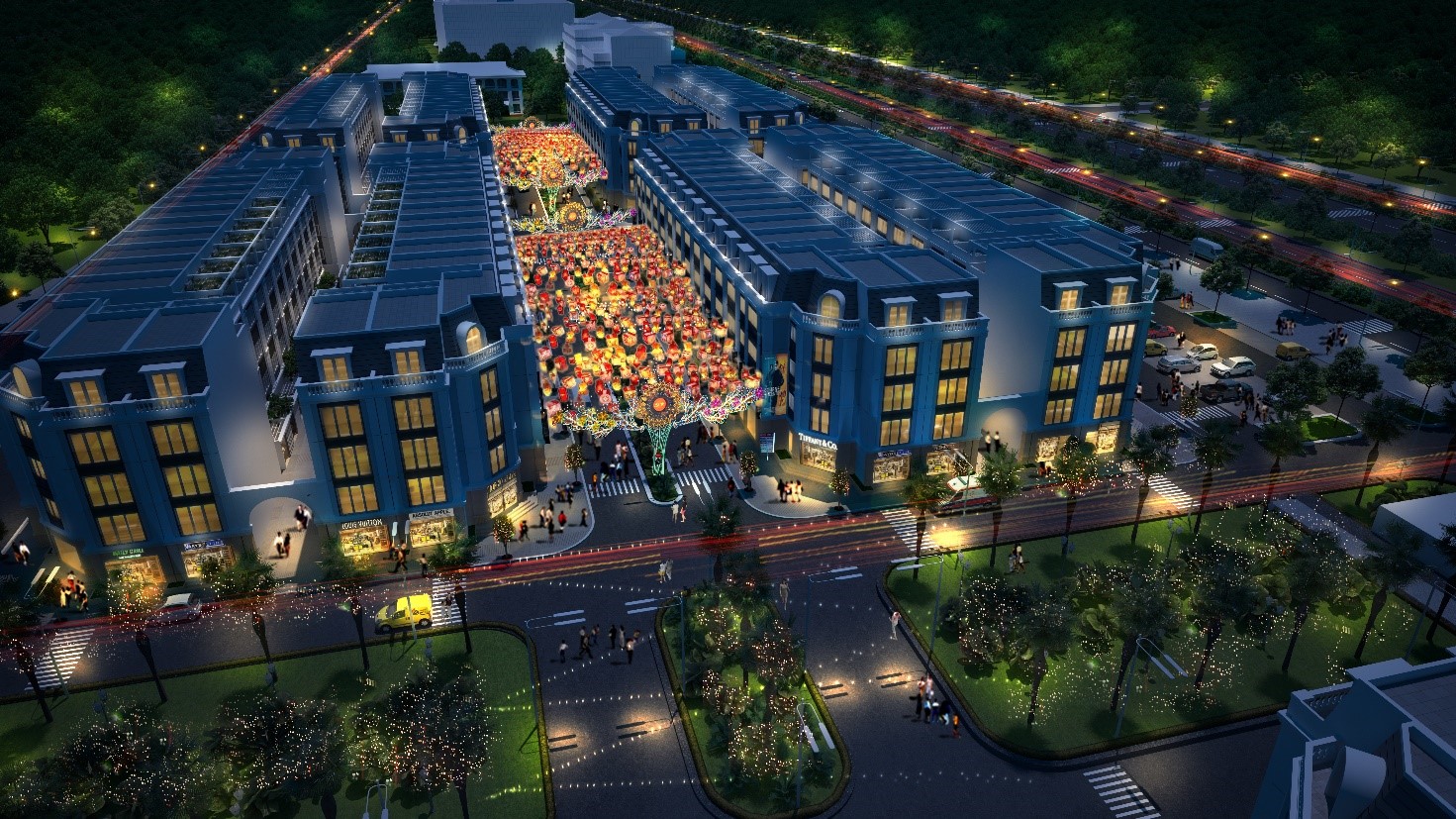 Phố đêm Hoa Châu được dự báo sẽ là khu phố đắt giá nhất Eurowindow Garden City