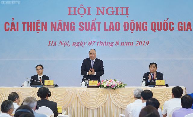 Thủ tướng Chính phủ chủ trì Hội nghị cải thiện năng suất lao động quốc gia năm 2019