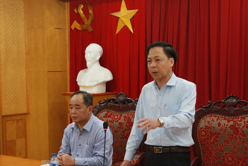 Phó Tổng Thanh tra Chính phủ Trần Ngọc Liêm phát biểu tại buổi công bố. Ảnh TTCP