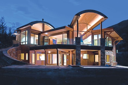 Ngôi nhà có giá 35 triệu USD trên đường Ridge, Aspen.