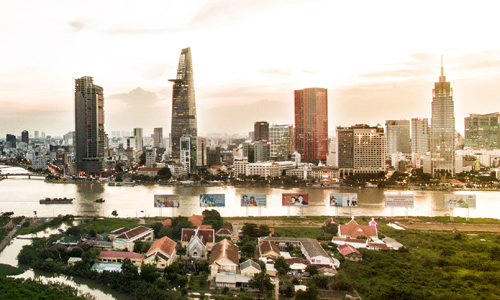 TP.HCM, Việt Nam là một trong những điểm nóng hút vốn FDI đầu tư bất động sản của trong khu vực Đông Nam Á và châu Á Thái Bình Dương năm 2019. Ảnh: Lucas Nguyễn