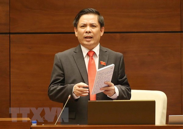 Bộ trưởng Bộ Giao thông Vận tải Nguyễn Văn Thể. Ảnh: TTXVN
