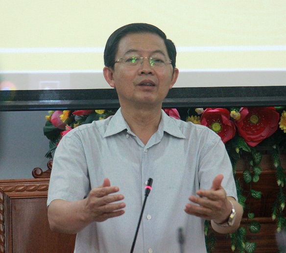 Ông Hồ Quốc Dũng - Chủ tịch UBND tỉnh Bình Định. Ảnh: Dũ Tuấn