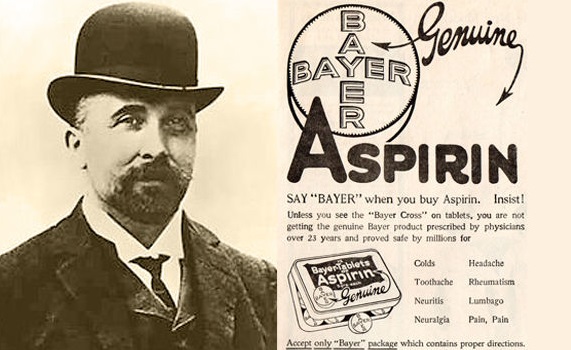 Felix Hoffmann là người đã tìm ra chất Aspirin vào năm 1897 tại Đức. (Ảnh: Internet)