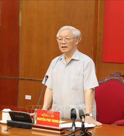 Tổng bí thư, Chủ tịch nước Nguyễn Phú Trọng. Ảnh: TTXVN