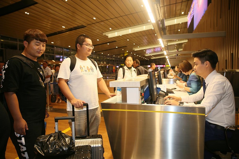 Sân bay Vân Đồn chính thức khai thác chặng bay quốc tế thứ 3 (Vân Đồn - Hồ Nam, Trung Quốc) từ ngày 24/7 vừa qua