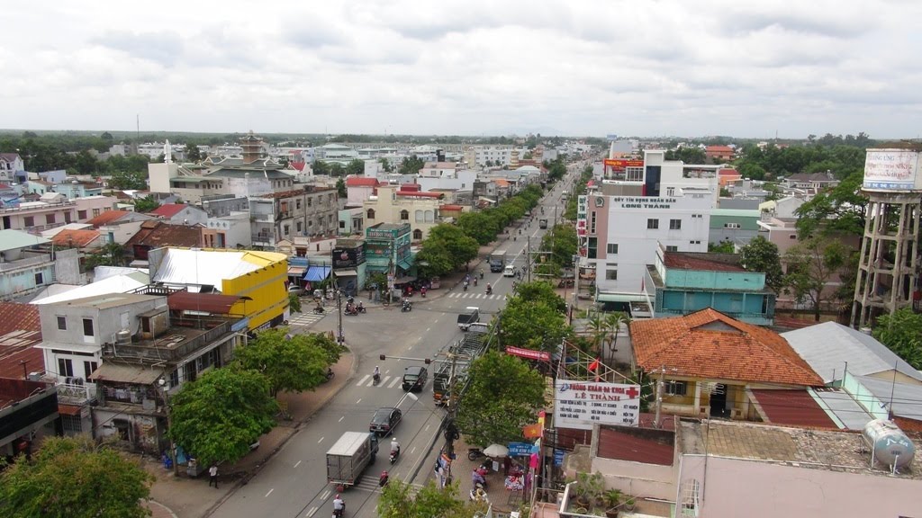 Một góc Thị trấn Long Thành, Đồng Nai.