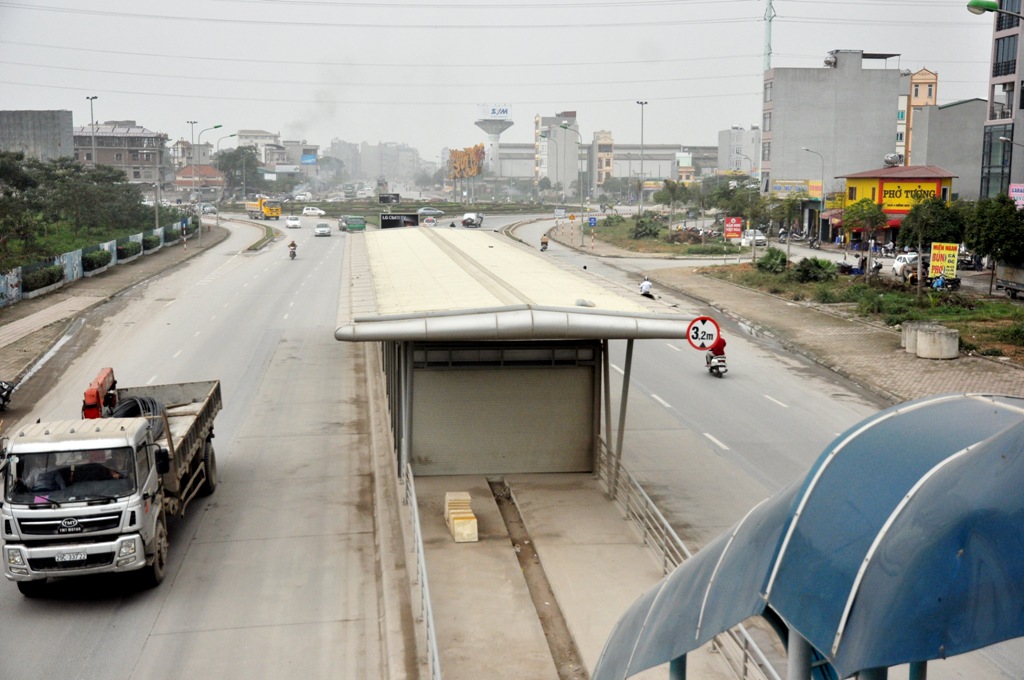 The Hanoi Bus Rapid Transit project seems to be on the brink of failure