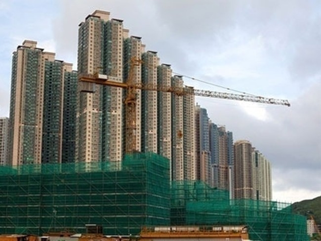 The construction sector grew 8.8 per cent in gross domestic product (GDP) for the first half of this year, the highest growth since 2010. — Photo vfpress.vn