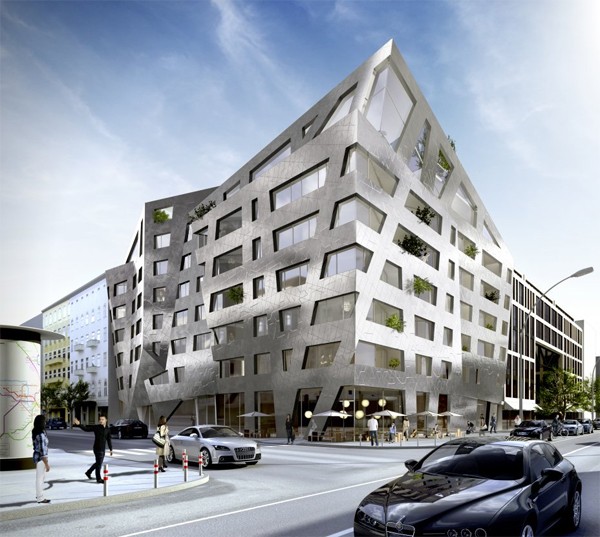 Tiếp đến là tòa nhà có phần gai góc ở Berlin, Đức, dự kiến sẽ được đưa vào sử dụng. Khi hoàn thành, nó sẽ có 73 căn hộ với đầy đủ tiện nghi.