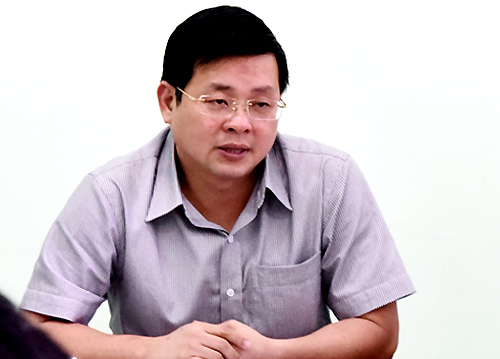 Ông Nguyễn Toàn Thắng, Giám đốc Sở Tài nguyên Môi trường TP HCM. Ảnh: Ngọc Hậu.