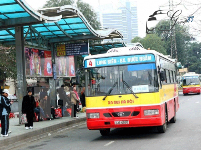 Lộ trình tuyến xe buýt số 04: Bến xe Long Biên - BX Nước Ngầm