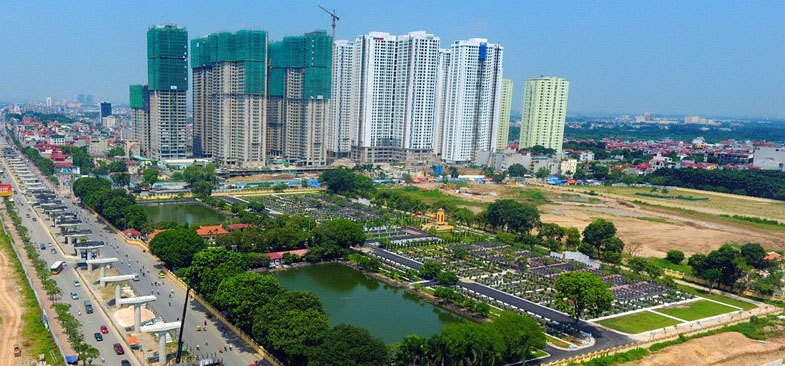 Hạ tầng giao thông phía Tây Hà Nội trở thành lợi thế giúp nhiều dự án ở khu vực này tăng giá trị.