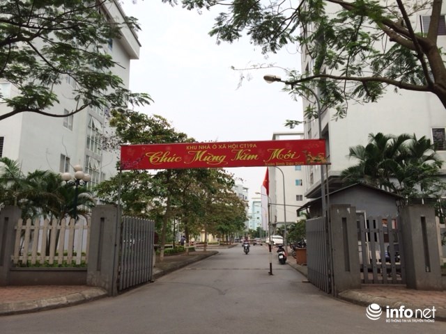 Khu nhà ở xã hội CT19A ở khu đô thị mới Việt Hưng (Long Biên, Hà Nội) bắt đầu đưa vào sử dụng từ năm 2011. Ảnh: Minh Thư.