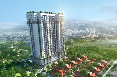 Phối cảnh dự án Thanh Xuân Complex.