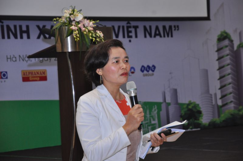 Bà Vũ Thị Kim Thoa, đại diện USAID.