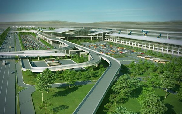 Sân bay Long Thành trong tương lai sẽ là trở thành trung tâm trung chuyển hàng không lớn (Ảnh minh hoạ).