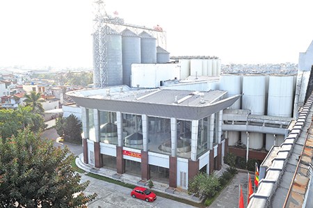 Một góc nhà máy sản xuất bia của Tập đoàn Hương Sen.
