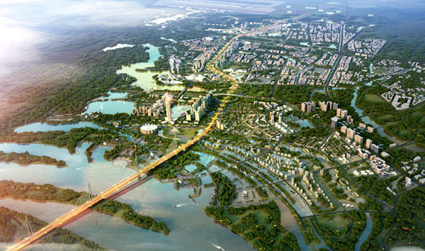 Kế hoạch đầu tư nhiều dự án lớn dọc tuyến đường Nhật Tân - Nội Bài được cho là nguyên nhân khiến giá đất Đông Anh tăng mạnh.
