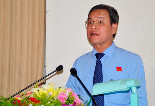 Chủ tịch UBND tỉnh Đinh Quốc Thái.