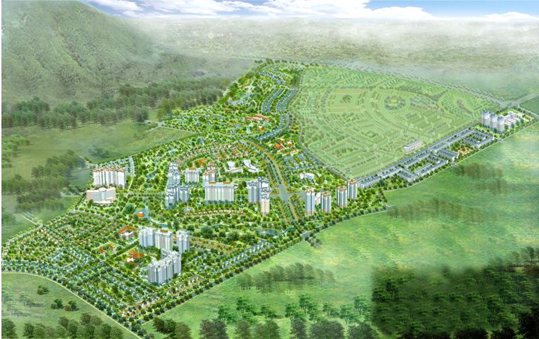 Quy hoạch dự án Khu dân cư và đô thị Suối Lớn, tỉnh Kiên Giang.
