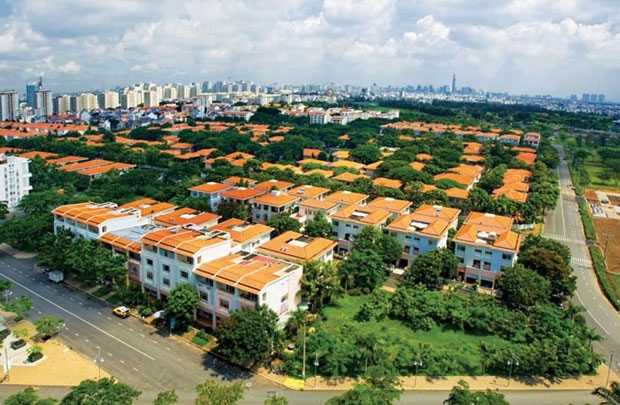 Khu đô thị Phú Mỹ Hưng thu hút mạnh cộng đồng người nước ngoài.