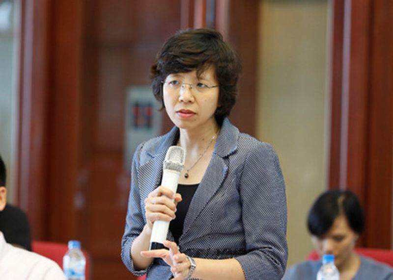 Bà Vũ Quỳnh Lê -p/Phó Cục trưởng Cục Quản lý đấu thầu - Bộ Kế hoạch Đầu tư.