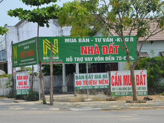 Đất nền giá bèo được rao bán tại khu vực phía Bắc Quảng Nam và Nam Đà Nẵng.