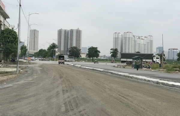Điểm đầu dự án hạ ngầm điện cao thế 110kV đoạn qua Khu đô thị mới Phú Lương.