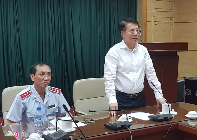 Thư trưởng Bộ Y tế Trương Quốc Cường cho biết sẽ phối hợp chặt chẽ với Đoàn thanh tra để hoàn thành nhiệm vụ. Ảnh: Thắng Quang.