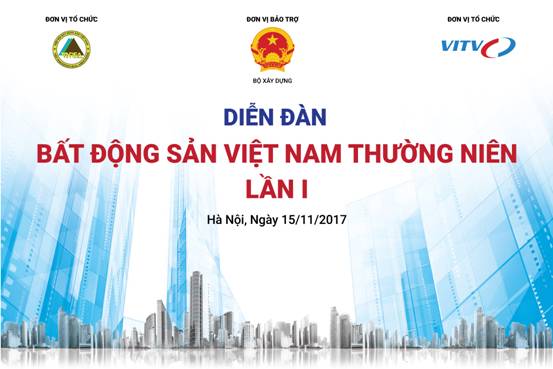 Bộ nhận diện Diễn đàn Bất động sản Việt Nam thường niên lần thứ nhất chính thức lộ diện.