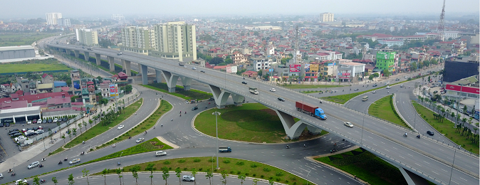 Cơ sở hạ tầng ngày càng hiện đại là một trong những yếu tố giúp BĐS Long Biên “nổi sóng”.