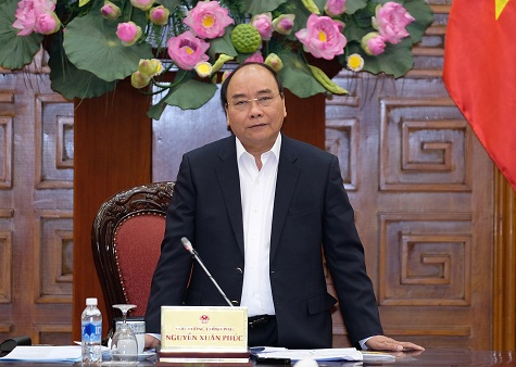 Thủ tướng phát biểu tại buổi làm việc. Ảnh: VGP/Quang Hiếu.
