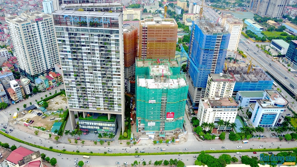Một phần dự án Tổ hợp chung cư cao cấp Dophin Plaza (ô đất bên trái) được chuyển cho chủ mới.