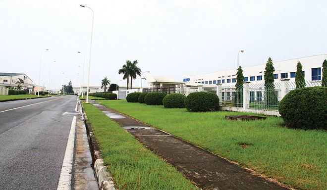 Khu công nghiệp Thăng Long, nơi có các doanh nghiệp FDI đang hoạt động hiệu quả.