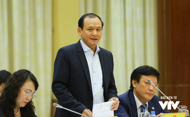 Thứ trưởng Bộ Giao thông Vận tải Nguyễn Nhật. Ảnh: Hải Minh/VTV News