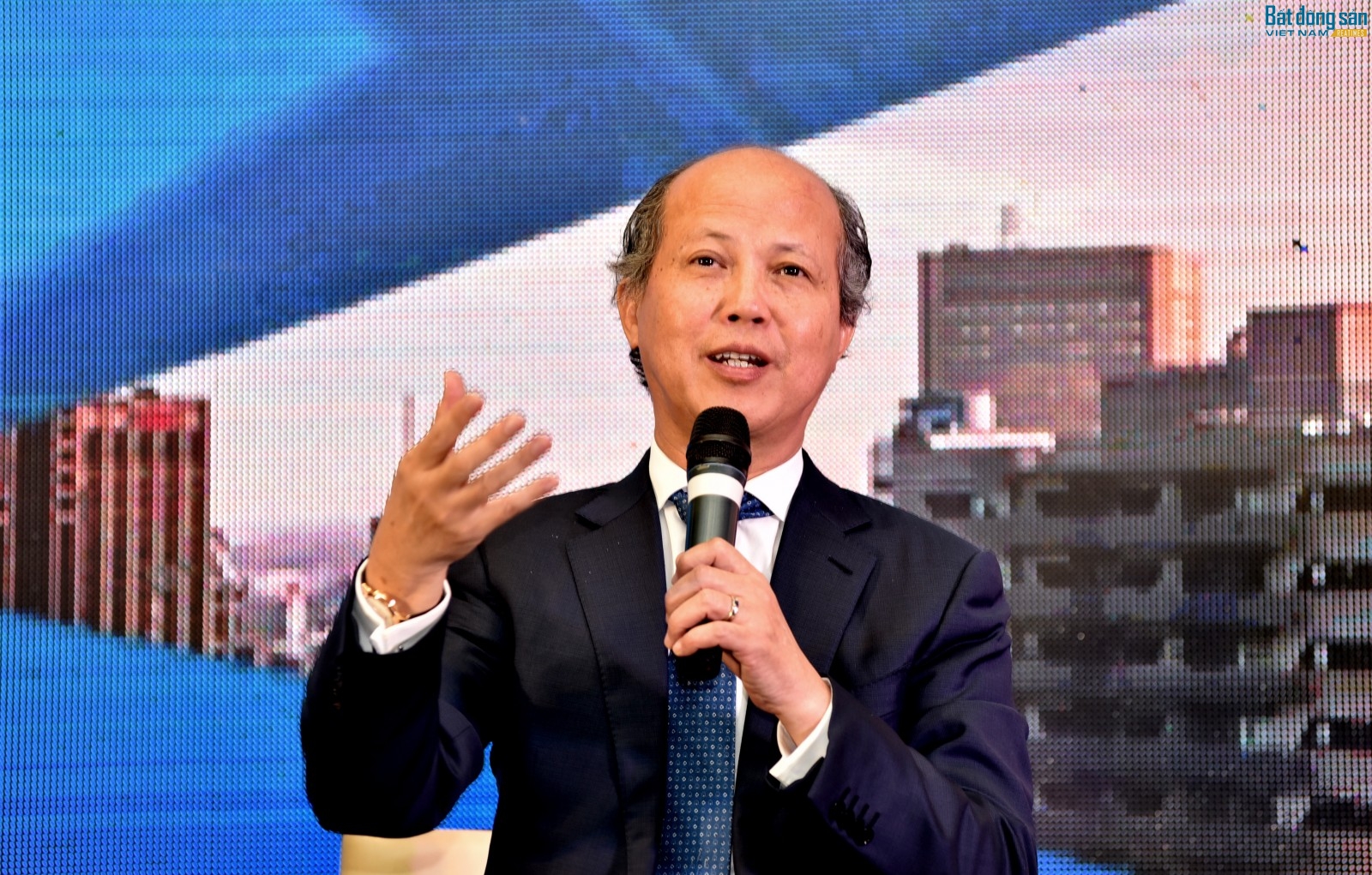 Ông Nguyễn Trần Nam, Chủ tịch Hiệp hội Bất động sản Việt Nam. Ảnh: Trần Kháng.