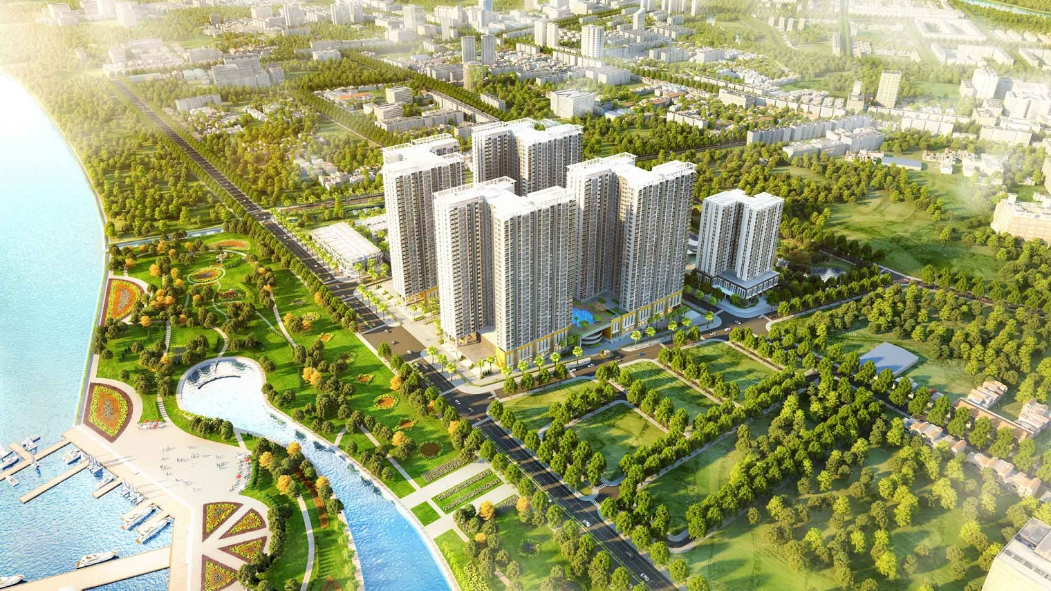 Phối cảnh dự án Q7 Saigon Riverside Complex.