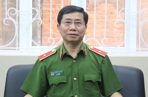 Thiếu tướng Hoàng Quốc Định.