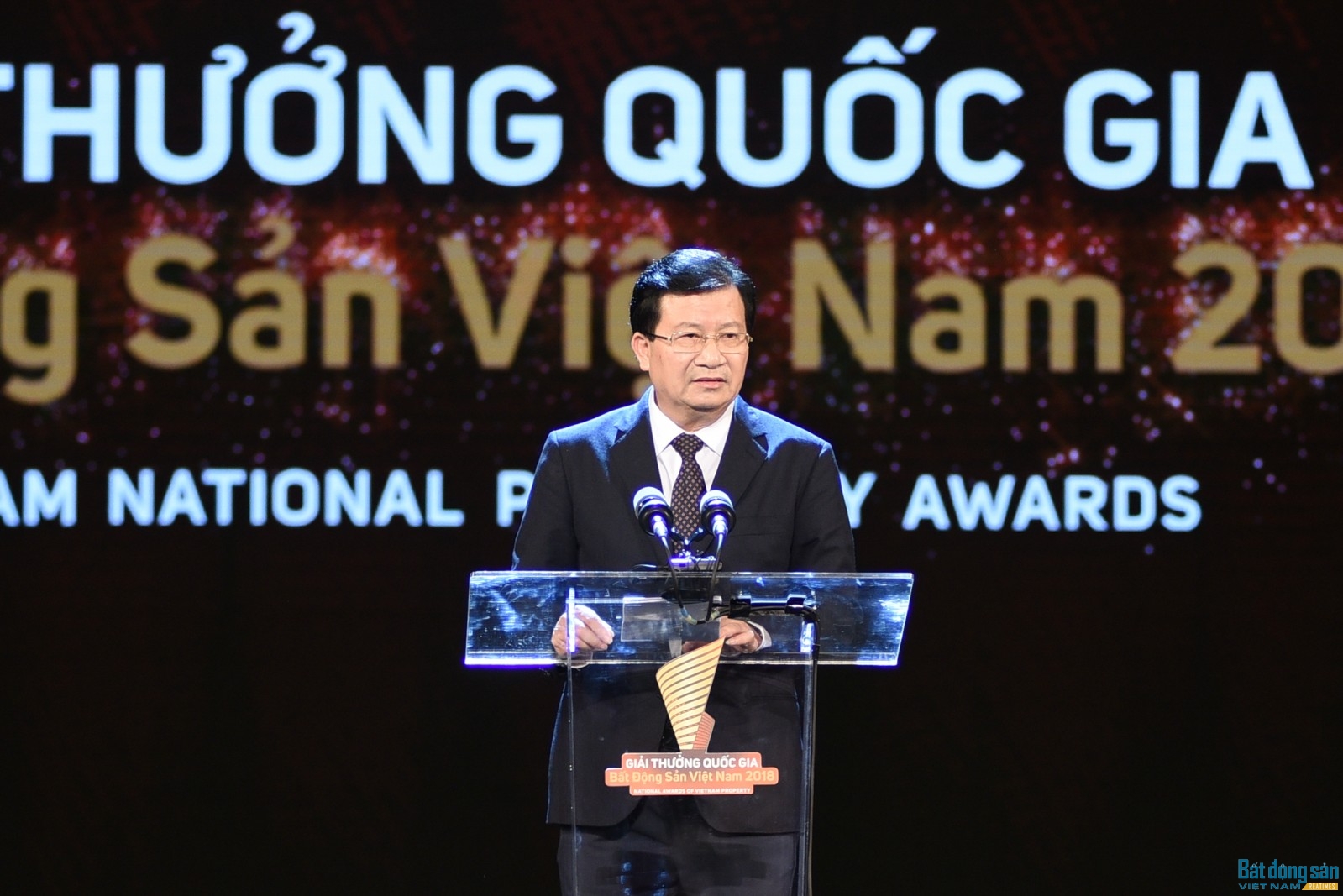 Phó Thủ tướng Trình Đình Dũng biểu dương Hiệp hội Bất động sản Việt Nam trong việc nỗ lực tổ chức giải thưởng danh giá, uy tín, có ý nghĩa đối với thị trường bất động sản.