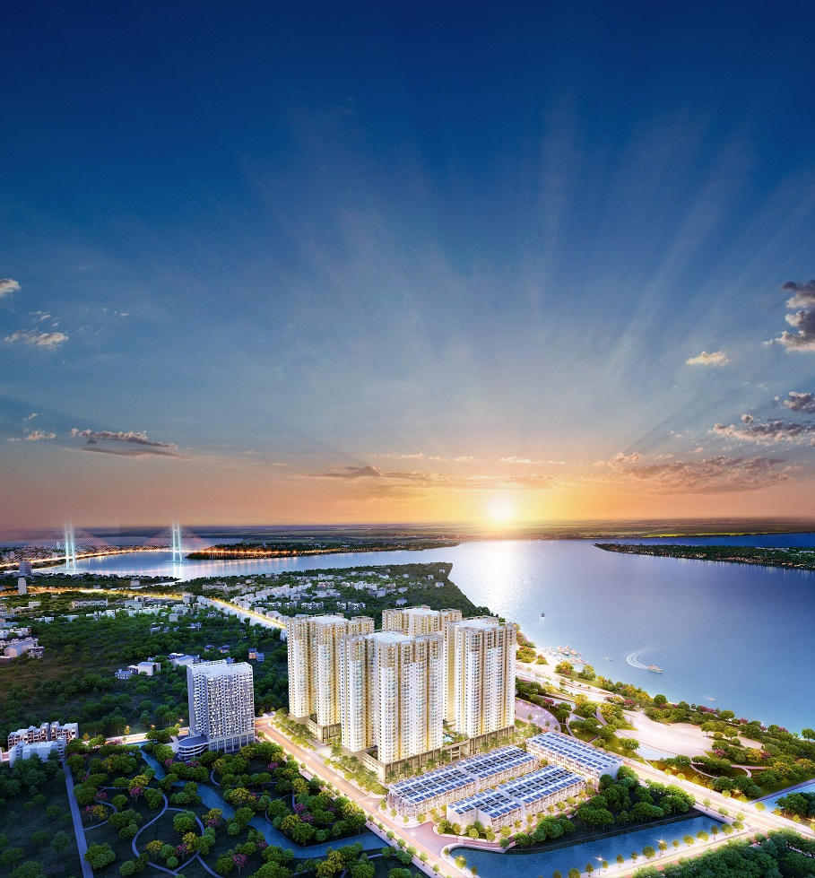 Phối cảnh tổng thể dự án Q7 Saigon Riverside Complex