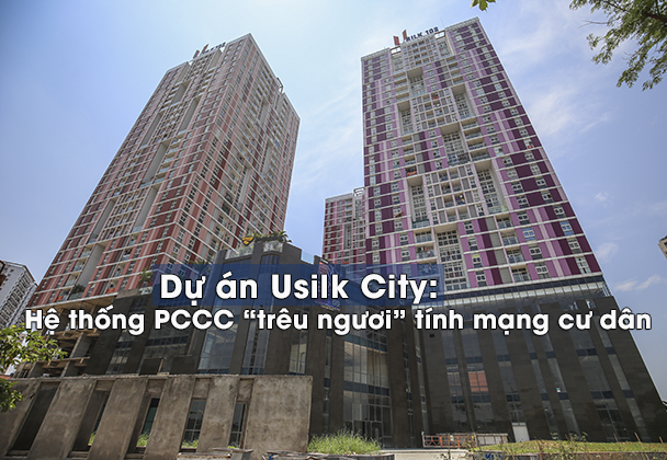 Theo phản ánh của các hộ dân sống ở Cụm CT1 dự án Usilk City thì họ đã chuyển về đây sống hơn 3 năm nay nhưng hệ thống PCCC thì vẫn chưa được hoàn thành.