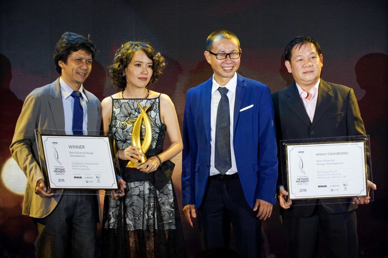 KIẾN Á xuất sắc được vinh danh ở 7 hạng mục, nằm trong top 2 đơn vị bất động sản được đánh giá cao tại giải thưởng uy tín Vietnam Property Awards 2018.