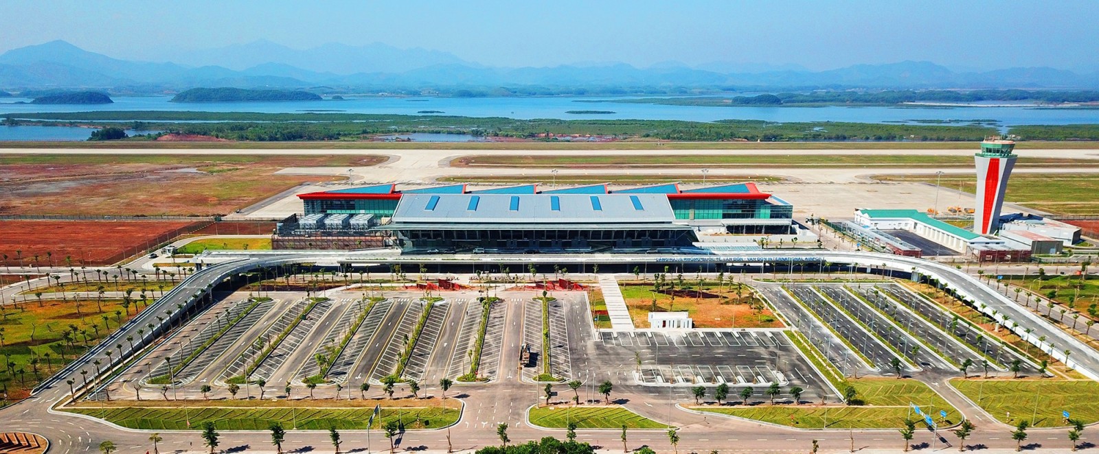 Tổng thể kiến trúc Cảng Hàng không quốc tế Vân Đồn - Quảng Ninh